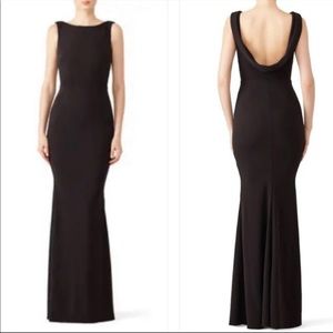 Katie May Fitted Black Gown
